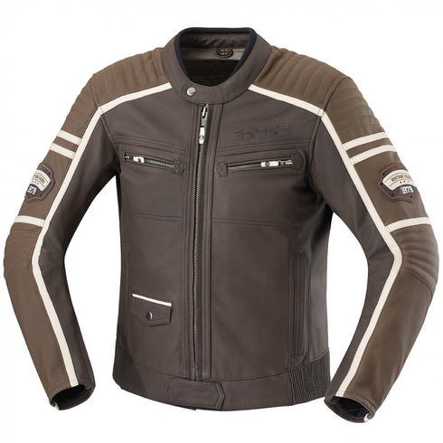 IXS Geaca Piele Curtis Light Brown Sand